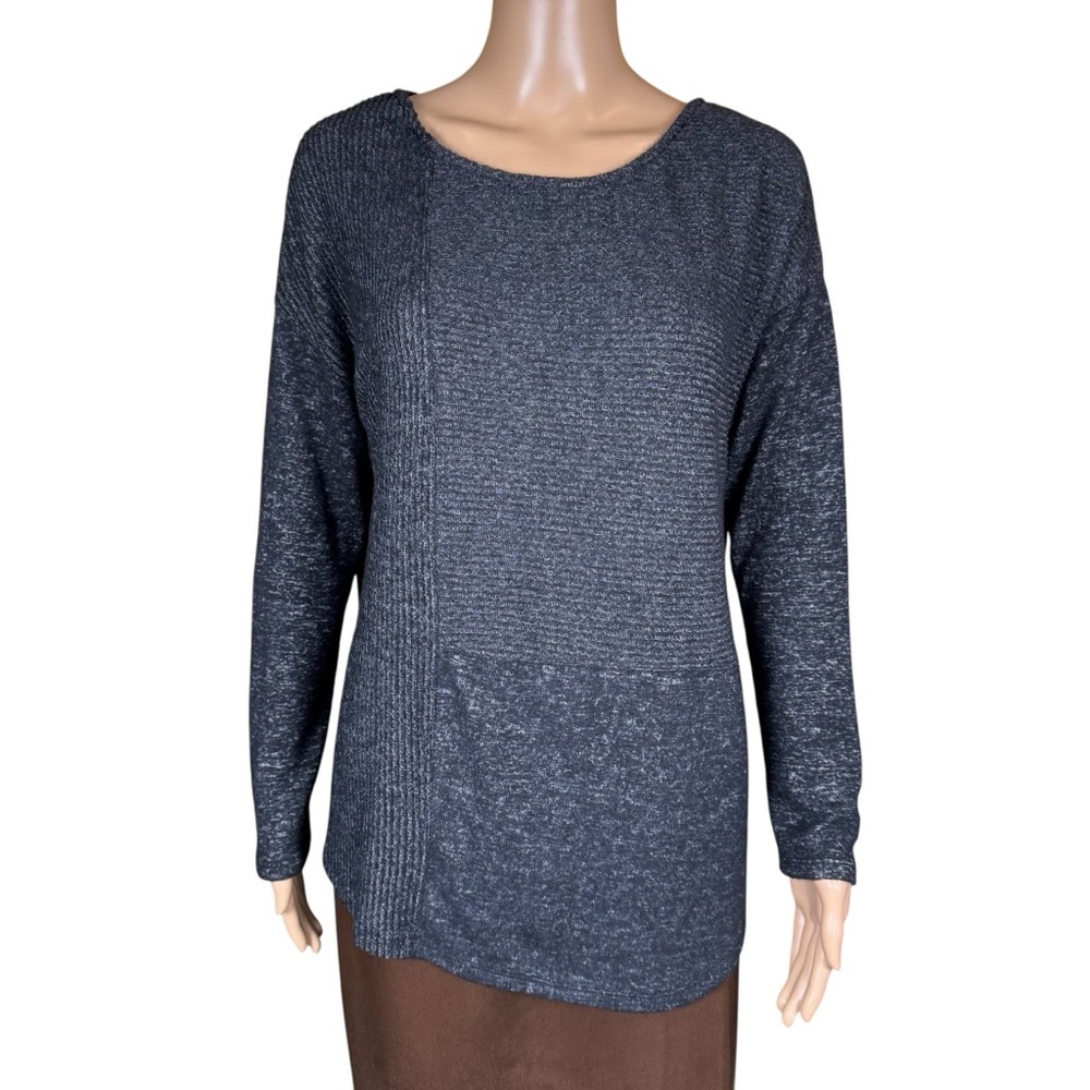 Tempted Hearts Los Angeles Grey Long Sleeve Sweater Size L